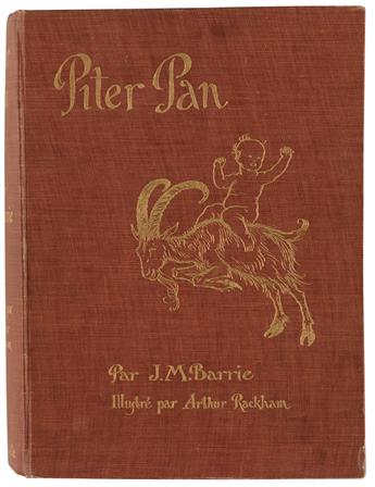 (RACKHAM, ARTHUR.) Barrie, James M. Piter Pan dans Les Jardins de Kensington.